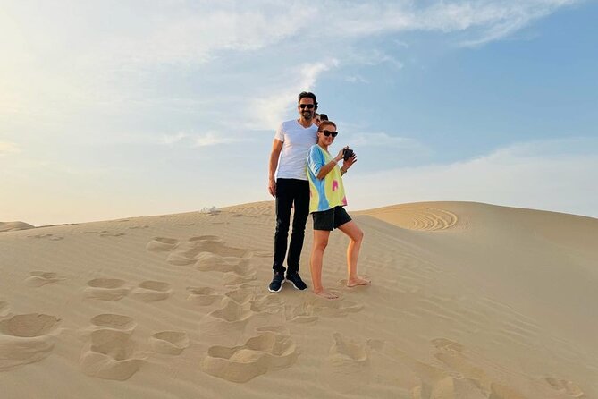 Abu Dhabi Desert Safari With Live Shows And BBQ Buffet Dinner - Dune bashing: exciting, but not the whole show