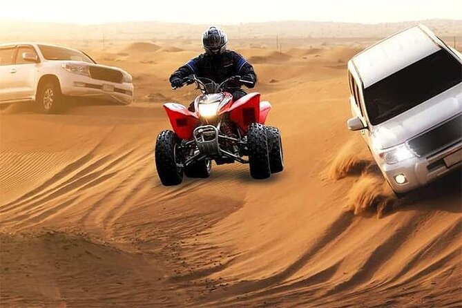 Abu Dhabi Evening Desert Safari Adventure - Pickup in Abu Dhabi and the shared Land Cruiser ride