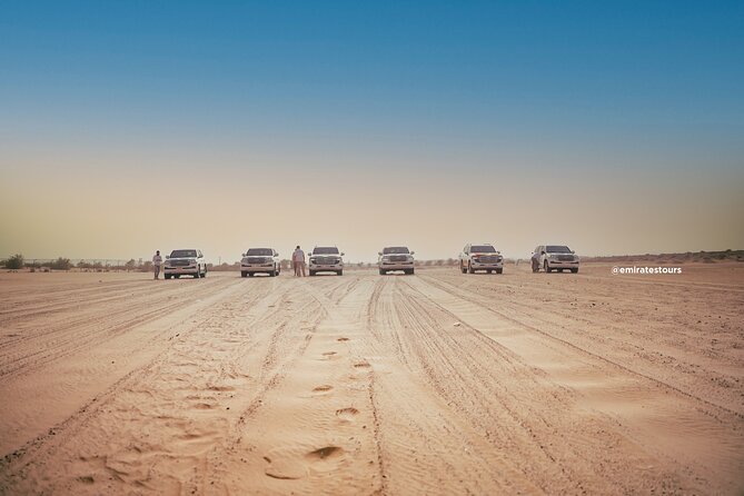 Abu Dhabi Evening Desert Safari BBQ, Camel Ride, Entertainments - Sandboarding, camel riding, and optional quad bikes