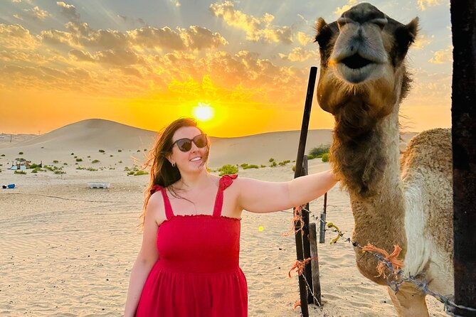 Abu Dhabi: Evening Desert Safari with Camel Ride, BBQ & Live Show - Dune bashing across Al Khatim Desert