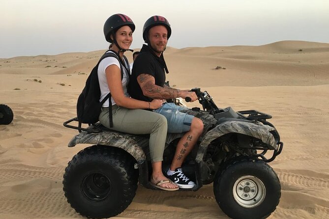 Abu Dhabi Full-Day Desert Safari - Arabic costumes, henna, and falcon photos