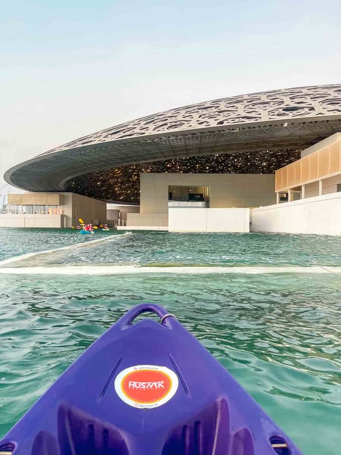 Abu Dhabi: Guided Kayak Tour around Louvre - Is $34 good value?