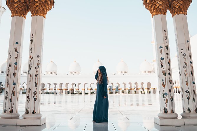 Abu Dhabi Half Day City Tour - The Sheikh Zayed Grand Mosque: save your best time here