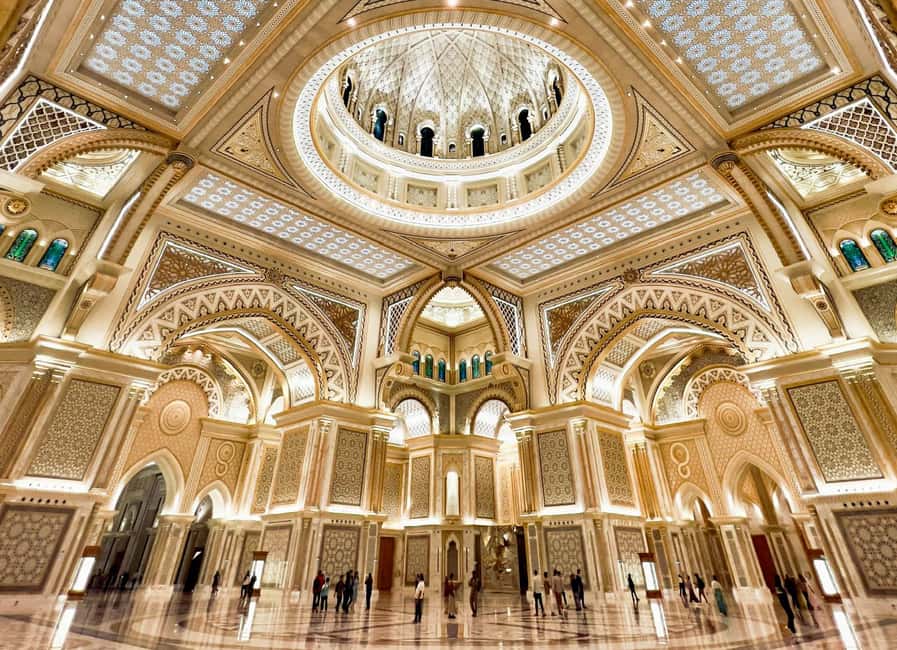 Abu Dhabi: Inside Qasr Al Watan Walking Tour - The Great Hall and Its Towering Dome
