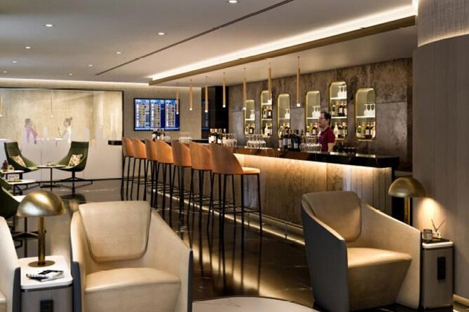 Abu Dhabi International Airport (AUH) VIP Lounge Access - Food, drinks, and the practical value of the buffet
