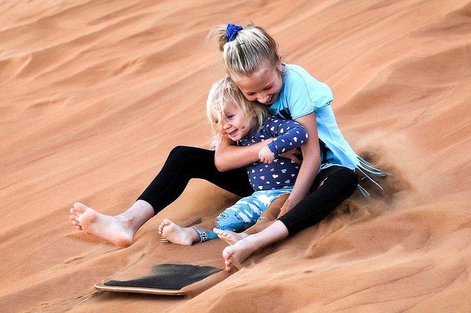Abu Dhabi: Morning Desert Safari with Camels and Sandboarding - The short camel ride