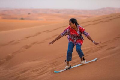 Morning Desert Tour, Camel Ride & Sandboarding