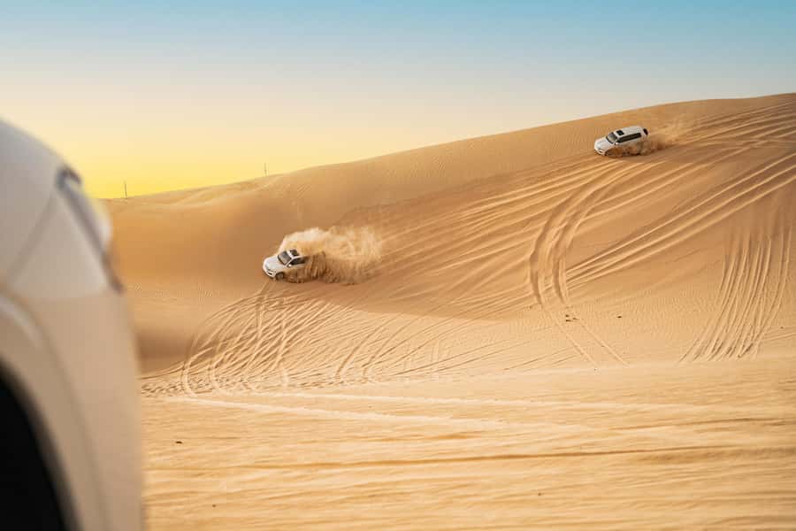 Abu Dhabi: Morning Dune Drive, Camel Ride & Sandboarding - The Bedouin-style camp adds a change of pace
