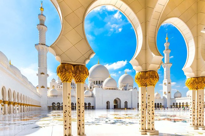 Abu Dhabi Sheikh Zayed Mosque Half-Day Guided Tour from Dubai - The $59 price and what it covers