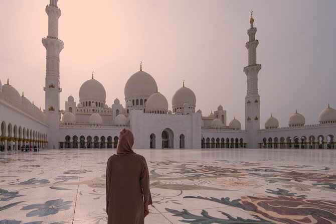 Abu Dhabi Sightseeing City Tour including Grand Mosque - Ferrari World, a photo stop rather than a theme park visit