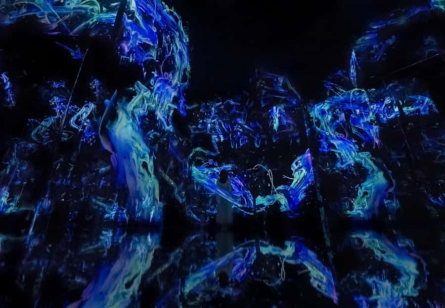 Abu Dhabi: teamLab Phenomena Entry Ticket - The adult-only evening option