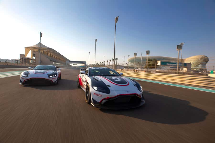 Abu Dhabi: Yas Marina Circuit Aston Martin GT4 Passenger - What You Actually Ride In: The Aston Martin GT4