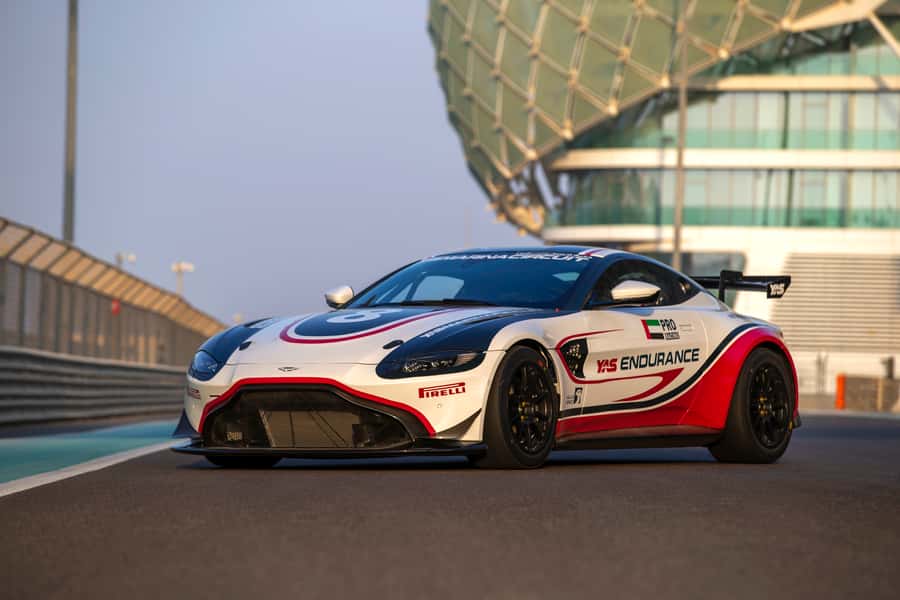 Abu Dhabi: Yas Marina Circuit Aston Martin GT4 Passenger - Meeting at Yas Marina Circuit’s Marina Grandstand