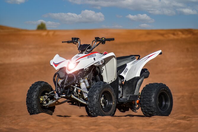 AEON 200/400CC Single seater Quad Bike self drive to open desert - What the quad bike experience is really like