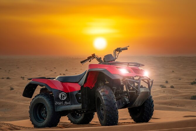 AEON 200/400CC Single seater Quad Bike self drive to open desert - One hour up, down, and around the dunes