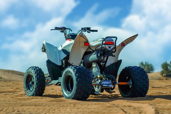 AEON 200/400CC Single seater Quad Bike self drive to open desert - Arriving at Nazwa Road outside Dubai