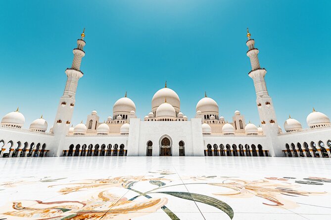 Afternoon City Tour With Qasr Al Watan And Sheikh Zayed Mosque - Sheikh Zayed Mosque: marble, mosaics, and changing guide access