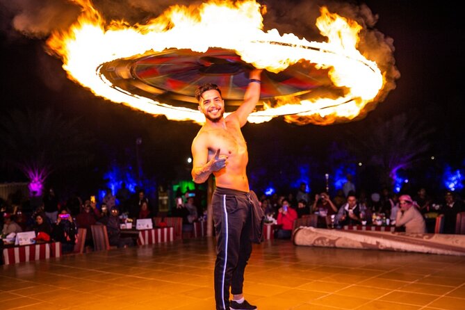 All in one Dubai Desert Safari ATV or Buggy Camelride BBQ Dinner - Four live shows and a BBQ buffet under the sky