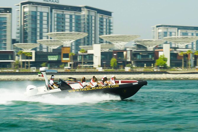 Atlantis 60 Minute Boat Tour - JBR and the beach from the water