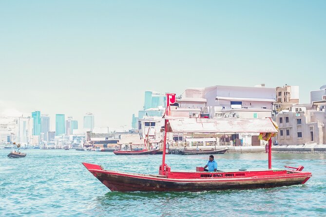 Authentic Dubai Tour: Al Fahidi, Souks, Abra & Landmarks drive - The 10-minute abra ride across Dubai Creek