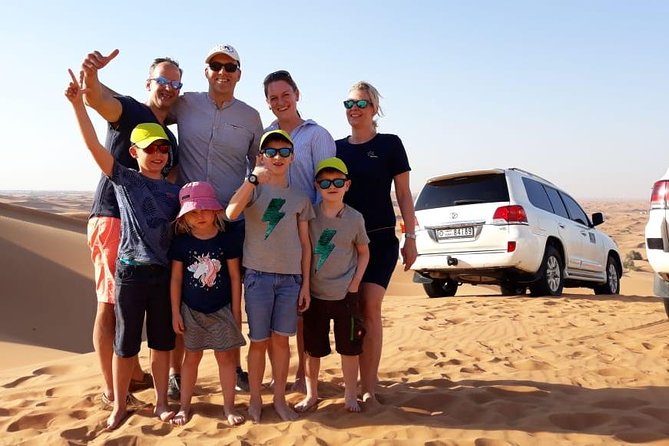 Best Dubai Desert Safari with Buffet Dinner,Sand Boarding & Shows - From Dubai hotels to the red dunes