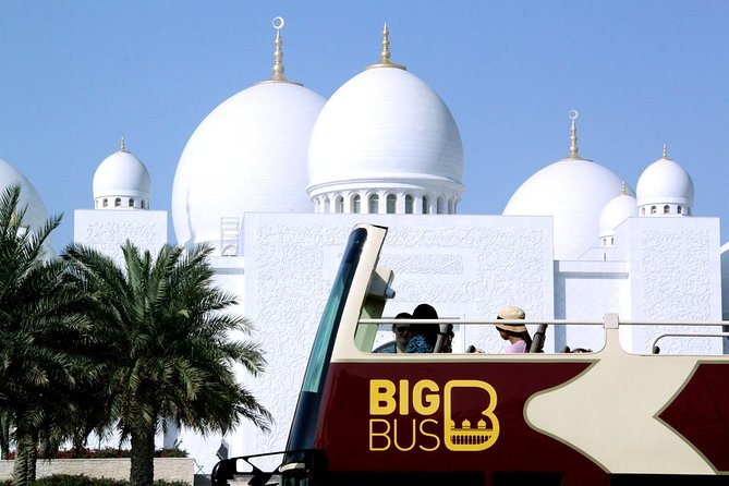 Big Bus Abu Dhabi Hop-On Hop-Off with Sheikh Zayed Mosque Tour - Comfort, audio, and practical details