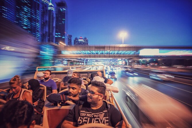 Big Bus Dubai Open Top Night Tour - Palm Jumeirah and Dubai’s man-made shoreline