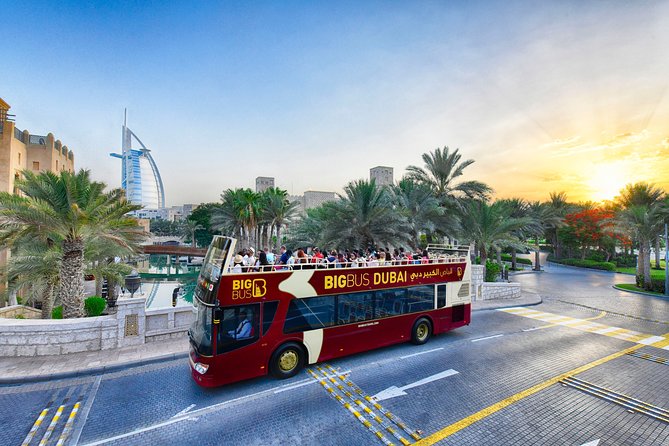 Big Bus Dubai Open Top Night Tour - Dubai Marina, yachts, and Jumeirah’s high-rises
