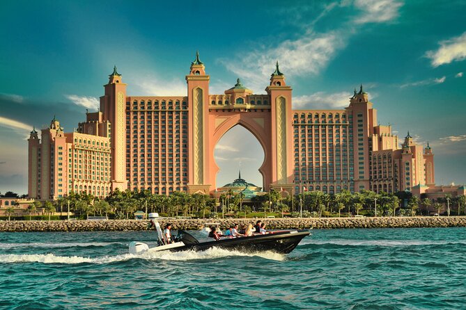 Burj Al Arab 100 Minute Boat Tour - Ain Dubai, the first big photo stop