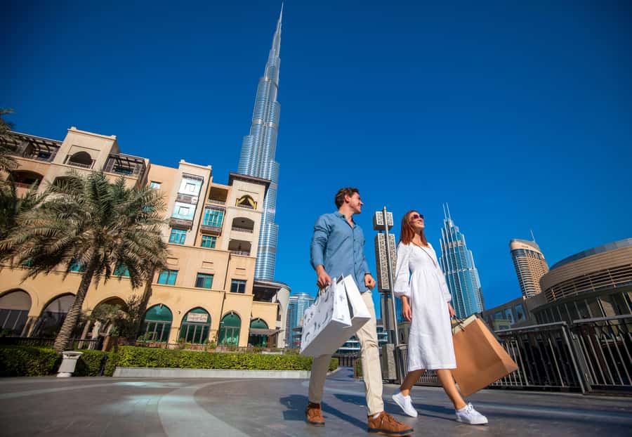 Burj Khalifa Private Videography Shoot - Starting at the Wings of Mexico statue