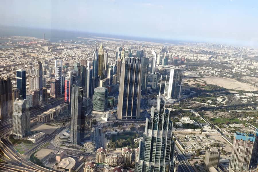 Burj Khalifa VIP Lunch – Michelin Dining & Porsche Transfer - Window tables and the Dubai view