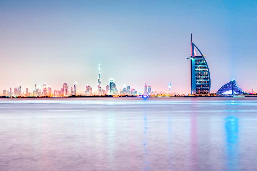 City Sightseeing Dubai HOHO Bus Tour, Aquaventure & More - The sunset and night tour at 6pm