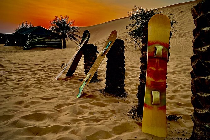 Desert Safari Abu Dhabi w/ Sand Boarding, Camel Ride & BBQ Dinner - Belly dancing, tanoura, and the evening show