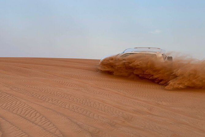 Desert safari adventure with BBQ dinner - Fifteen minutes of dune bashing
