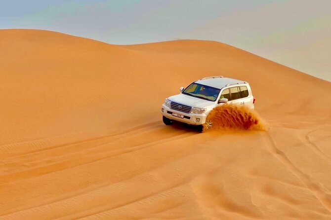 Desert safari adventure with BBQ dinner - BBQ buffet, soft drinks, and shisha