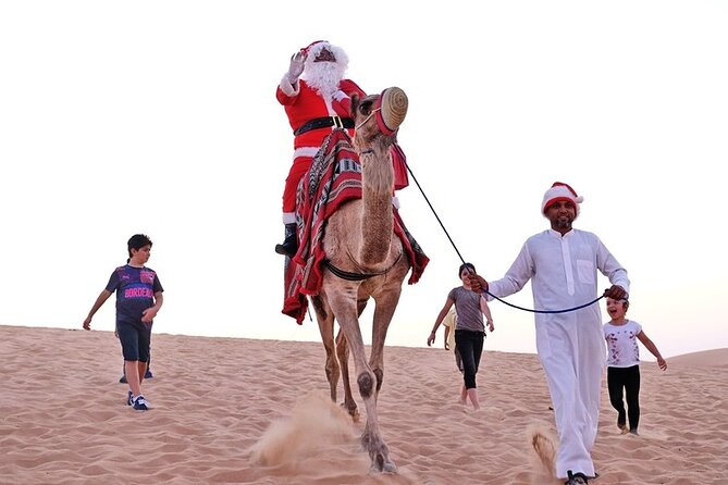 Desert Safari Dubai Sand Bashing, Camel Ride, Shows, Live BBQ - BBQ dinner under the desert sky