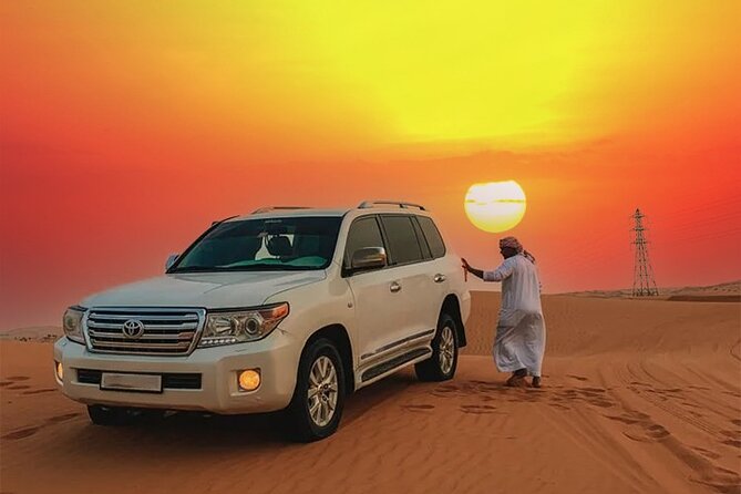 Desert Safari Dubai Tour with Dune Bashing, Camel Ride, & BBQ - A Bedouin-style camp far from the road