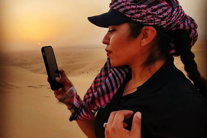 Desert Safari Dubai (VIP Package ) - Sunset gives the afternoon a welcome pause