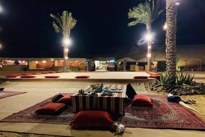 Desert Safari Experience with Dune Bashing and Dinner in Dubai - Tanoura, fire performance, and belly dancing