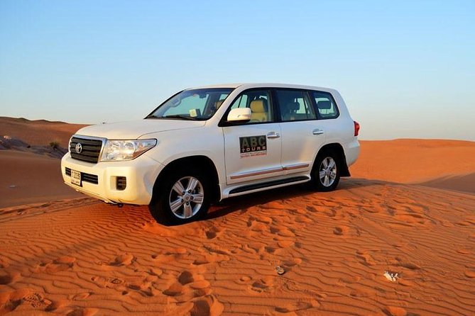 Desert Safari in a 4 x 4 with Sand Ski and Camel Ride from Dubai - The 4x4 ride over the dunes
