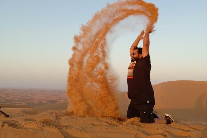 Desert Safari Tour with Quad Bikes - Camel ride, henna, and Arabic coffee