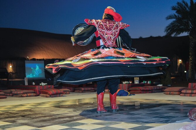 Desert Safari with BBQ Dinner from Dubai - Belly dancing and tanoura after dark