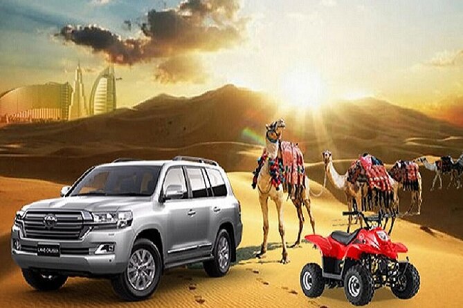 Desert Safari With BBQ Dinner, Quad Ride And And Sand-boarding - Sandboarding with time for photographs