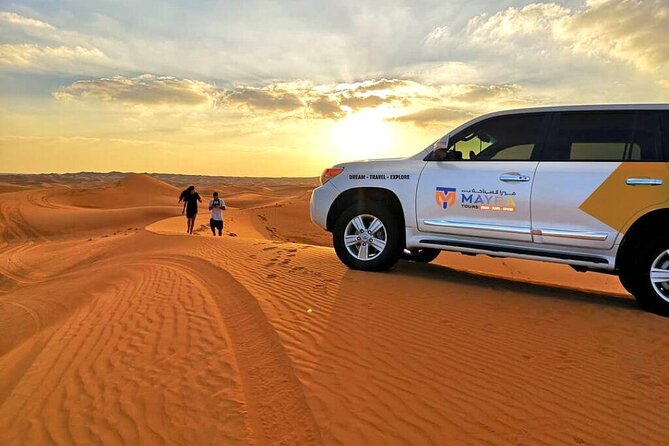 Desert Safari with Dune Bashing and Dinner In Dubai - A sunset stop gives you time to slow down