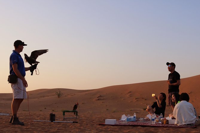 Desert Safari with Entertainment & BBQ Dinner-Heritage Camp - Sunset photos before the camp