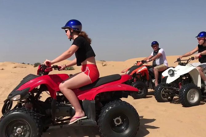 Desert Thrills: Evening Safari with Quad Bike & Camp Activities - Forty minutes of dune bashing