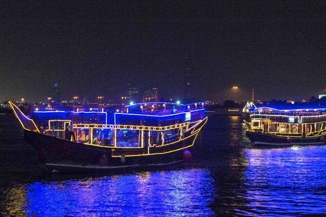 Dhow Cruise Dinner on Dubai Creek - A gentle two-hour ride through old Dubai