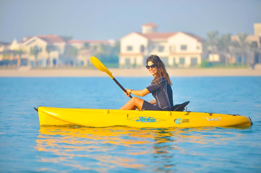 Dubai: 1-hour Kayaking or Stand Up Paddle at Dukes The Palm - Key points to know before booking