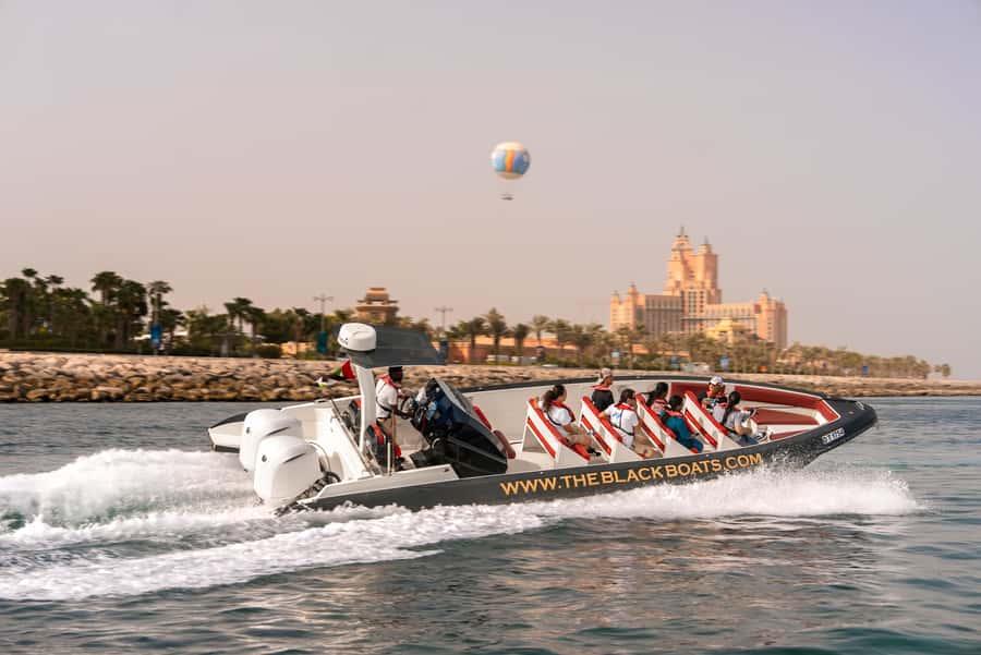 Dubai: 100-Min Speed Boat Tour, Atlantis & Burj Al Arab View - Atlantis and Atlantis The Royal