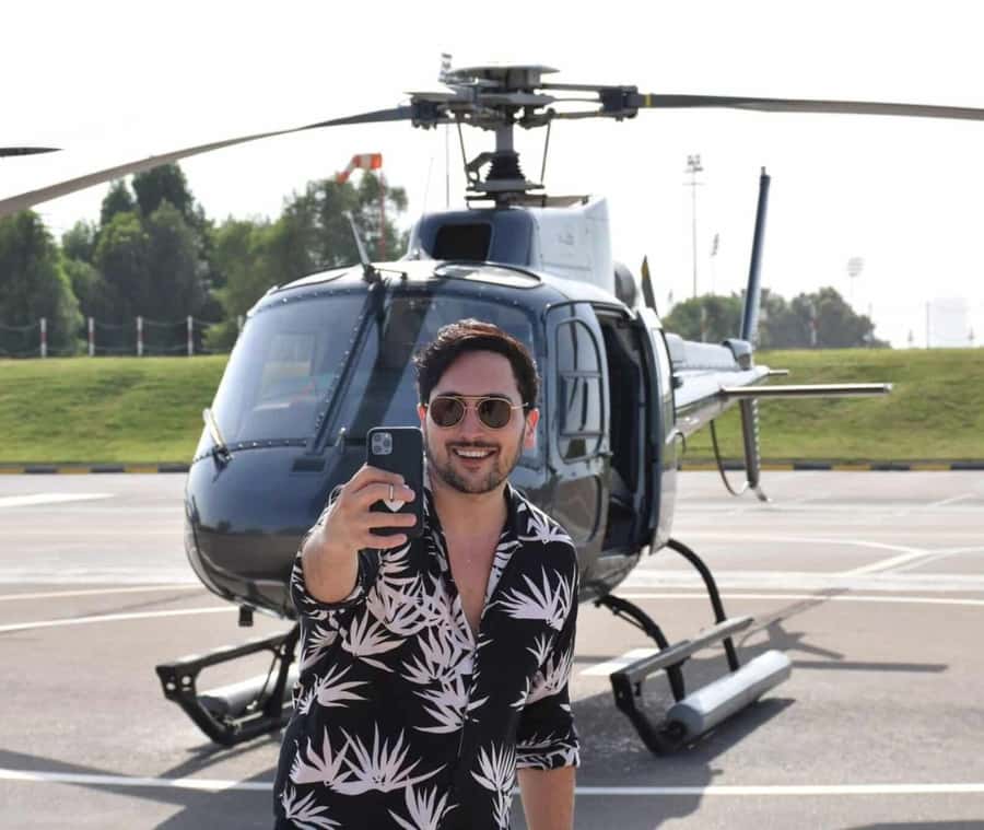 Dubai: 17-Minute Helicopter Tour over Palm Jumeirah - Burj Al Arab and the coast at takeoff